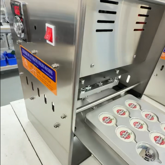 Coffee Tea Machine - Mesin Penyegel Panas Semi-otomatis untuk Cup