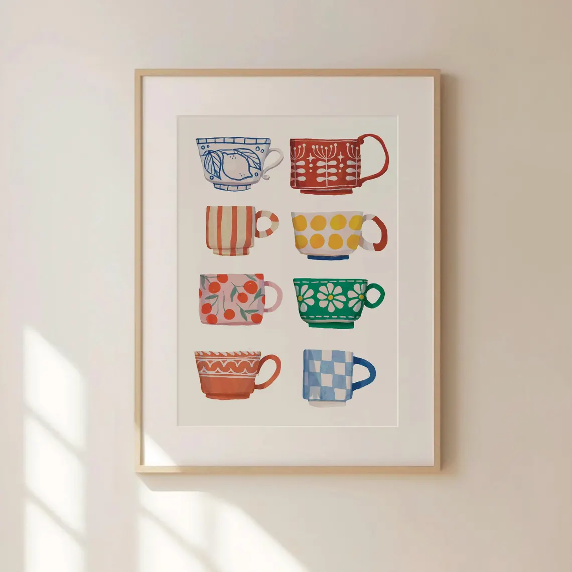 Coffee Tea For Me - Cetakan Cangkir Teh, Poster Sarapan, Seni