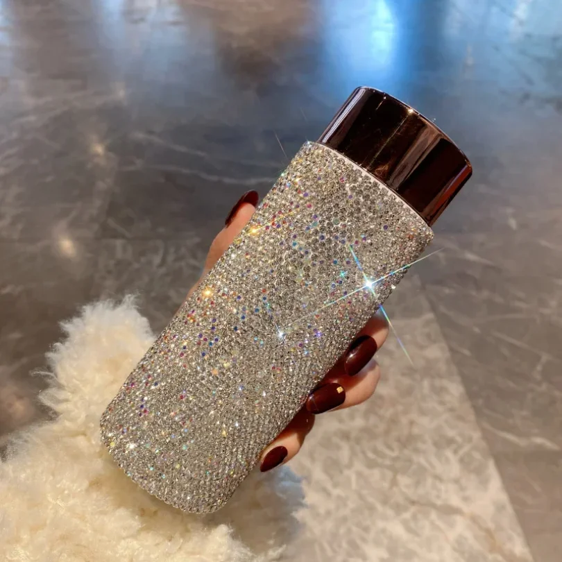 Coffee Tea Infuser - Cangkir Termos Portabel Bling dengan Infuser