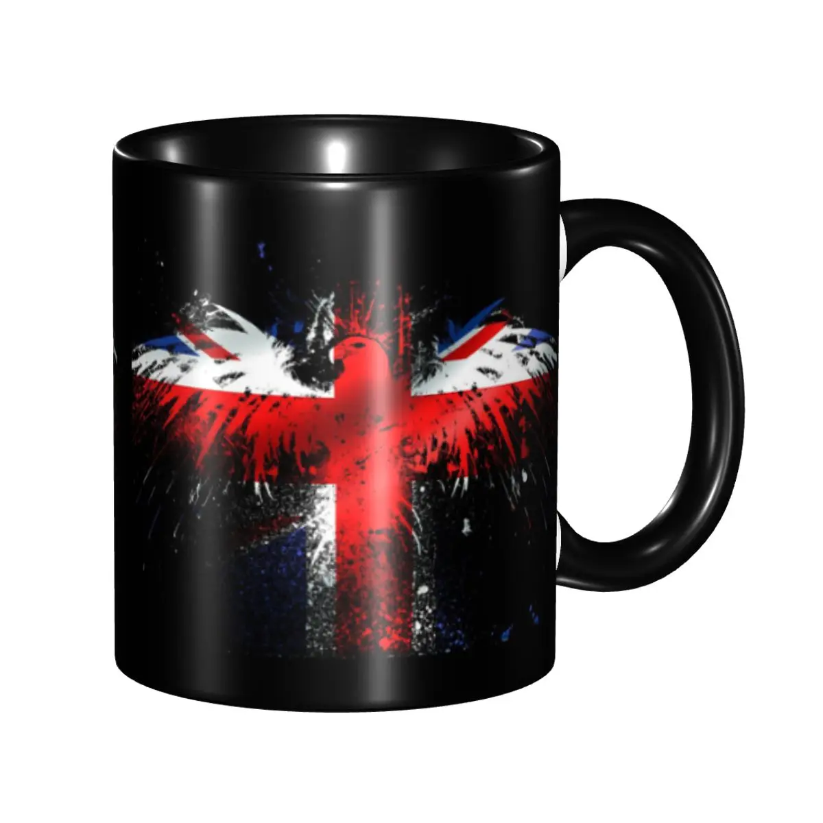 Coffee Tea Uk - Mug Bendera Inggris yang Dipersonalisasi Bendera