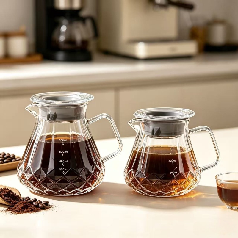 Coffee Tea Decanter - Pembuat Kopi Pour Over, Pot Kopi