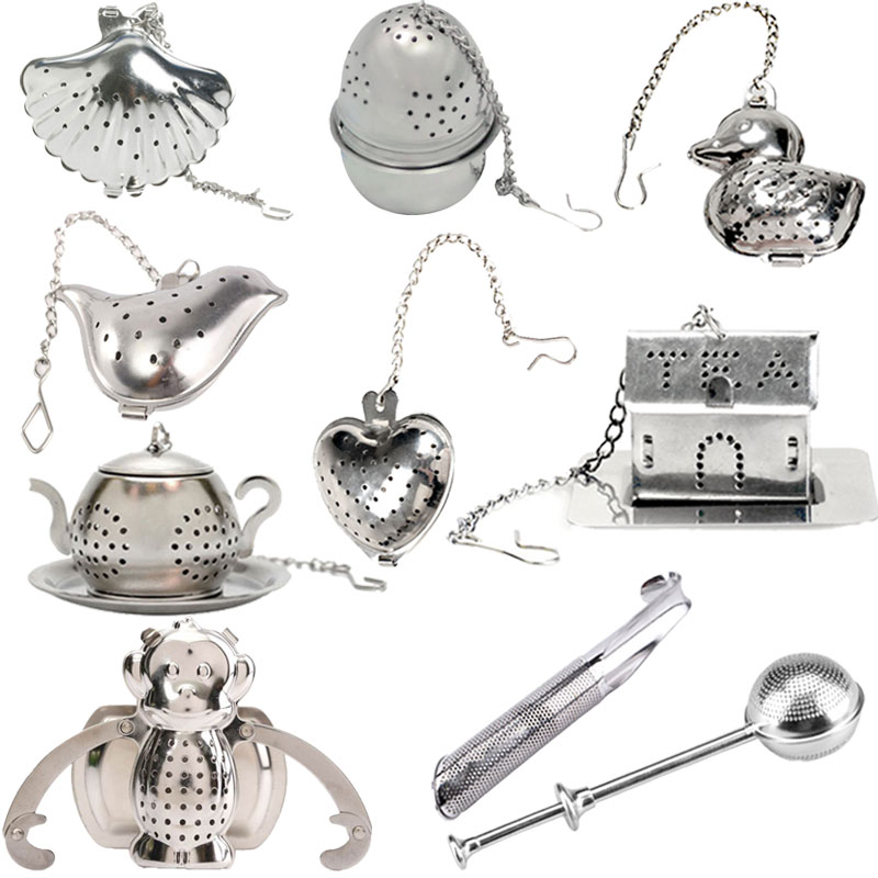 Coffee Tea Infuser - Saringan teh baja anti karat, Aksesori