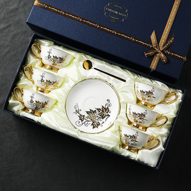 Coffee Tea Drink - Set Cangkir Kopi Kecil nan Indah,
