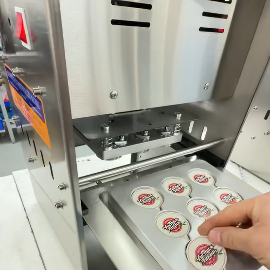 Mesin Penyegel Panas Semi-otom - Coffee Tea Machine ulasan dan harga
