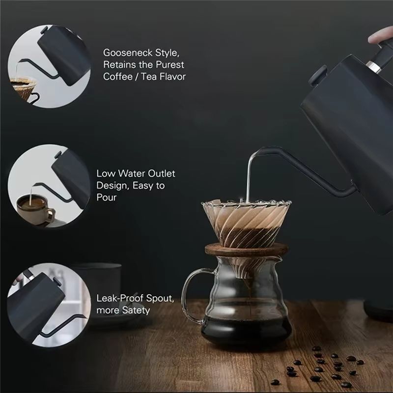 Ketel Listrik Gooseneck Dengan - Coffee Tea Uk ulasan dan harga