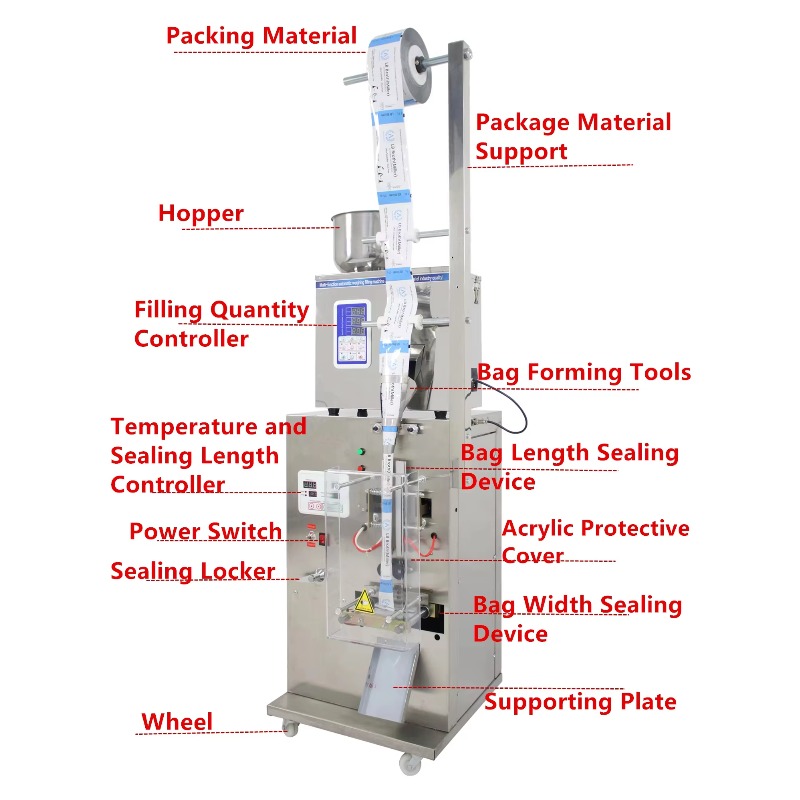 Mesin Pengemas Kantong Plastik - Coffee Tea Machine ulasan dan harga