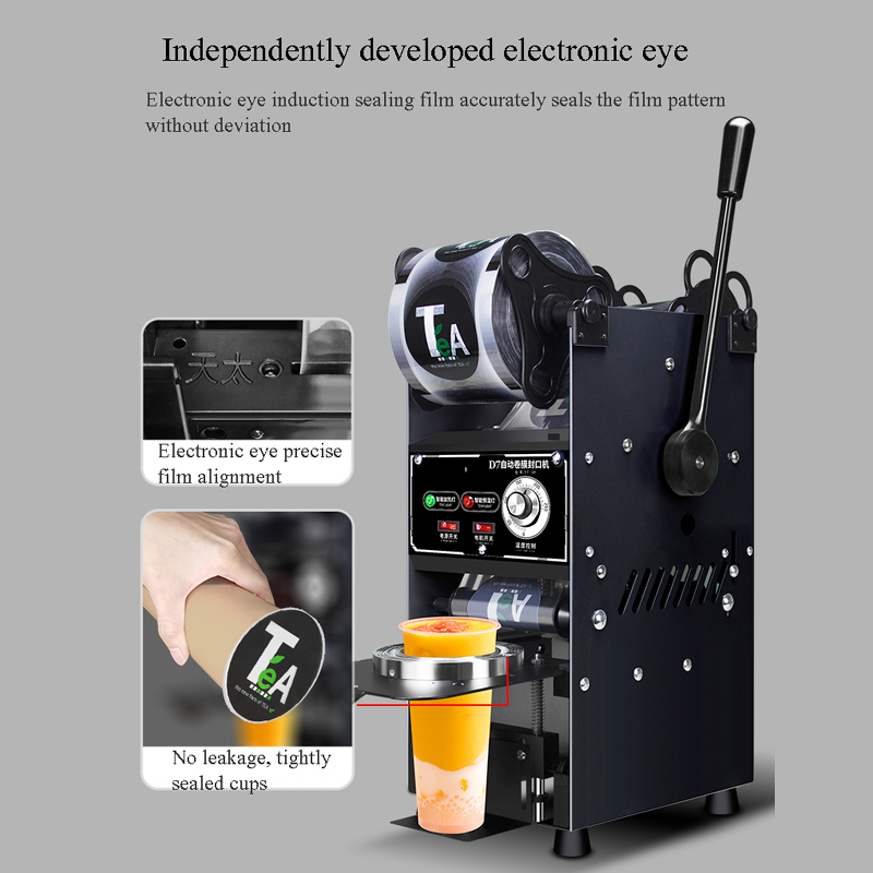 Mesin Penyegel Gelas Otomatis  - Coffee Tea Machine ulasan dan harga