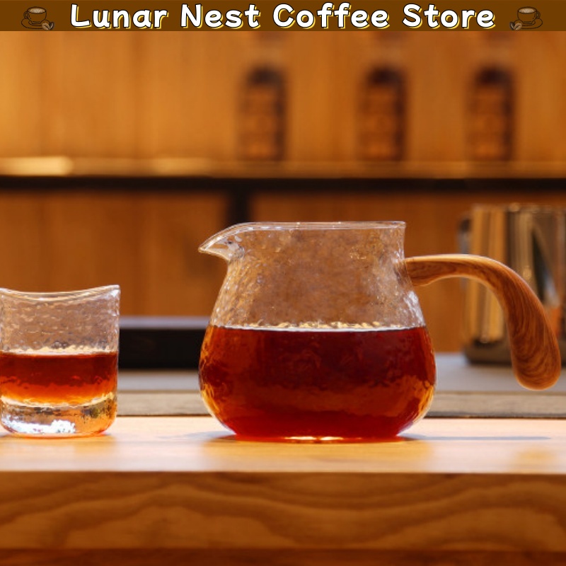 Server Kopi Kaca Tempa Jepang  - Coffee Tea Decanter ulasan dan harga