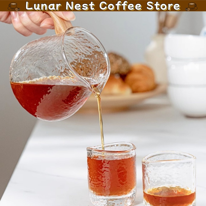 Server Kopi Kaca Tempa Jepang  - Coffee Tea Decanter ulasan dan harga
