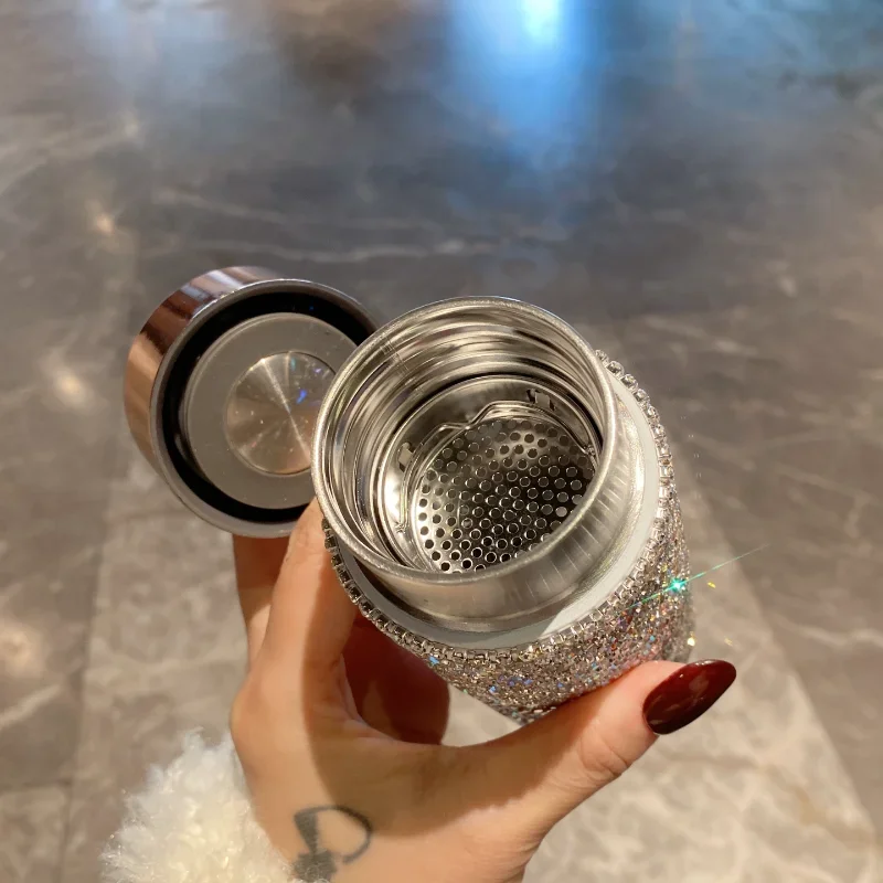Cangkir Termos Portabel Bling  - Coffee Tea Infuser ulasan dan harga