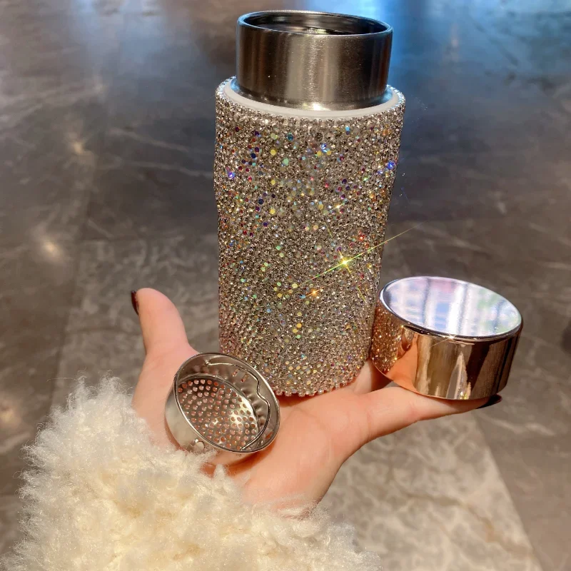 Cangkir Termos Portabel Bling  - Coffee Tea Infuser ulasan dan harga