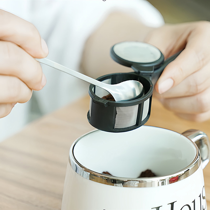 1 Buah Sendok Saringan Bubuk K - Coffee Tea Infuser ulasan dan harga