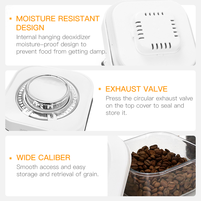 AliKisscafe Wadah Penyimpanan  - Coffee Tea And Bean ulasan dan harga