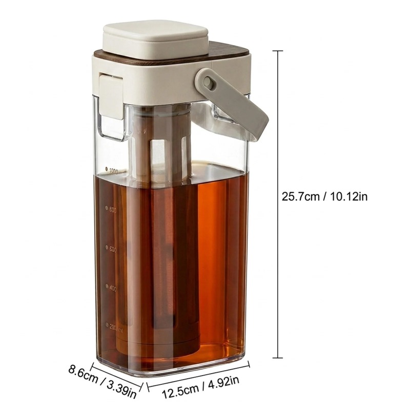 Pembuat Kopi Dingin Anti Bocor - Coffee Tea Infuser ulasan dan harga