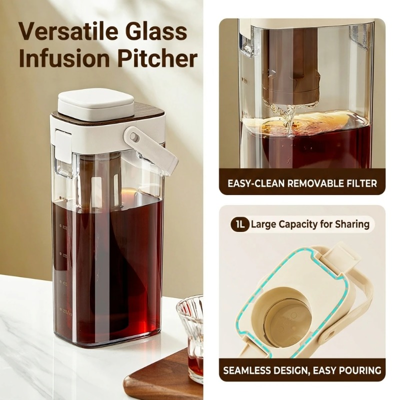 Pembuat Kopi Dingin Anti Bocor - Coffee Tea Infuser ulasan dan harga