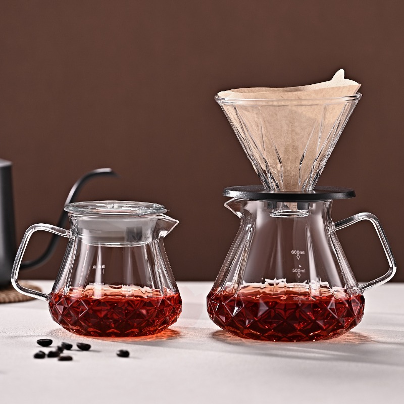 Pembuat Kopi Pour Over, Server - Coffee Tea Decanter ulasan dan harga