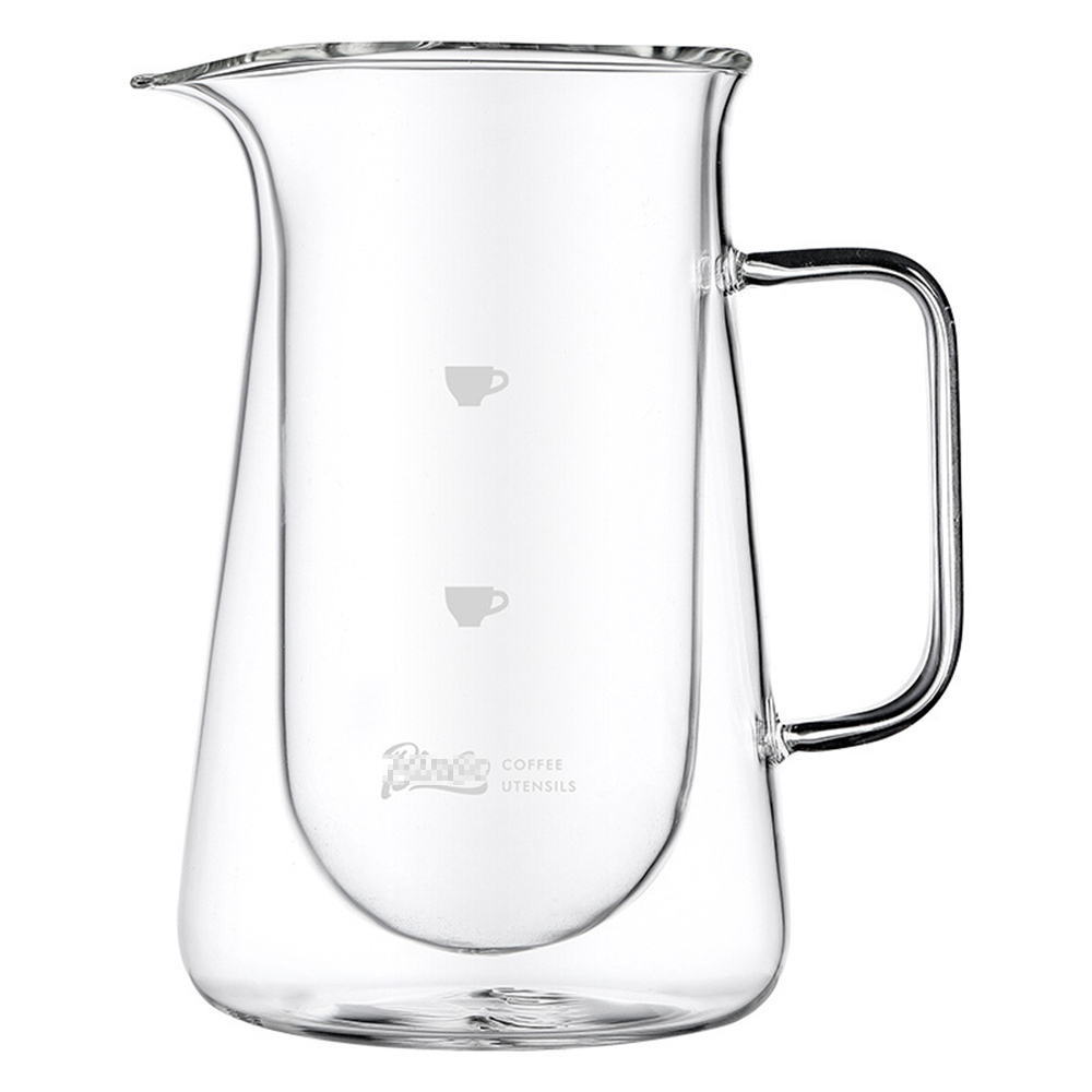 Teko Kopi Dinding Ganda Kaca B - Coffee Tea Decanter ulasan dan harga