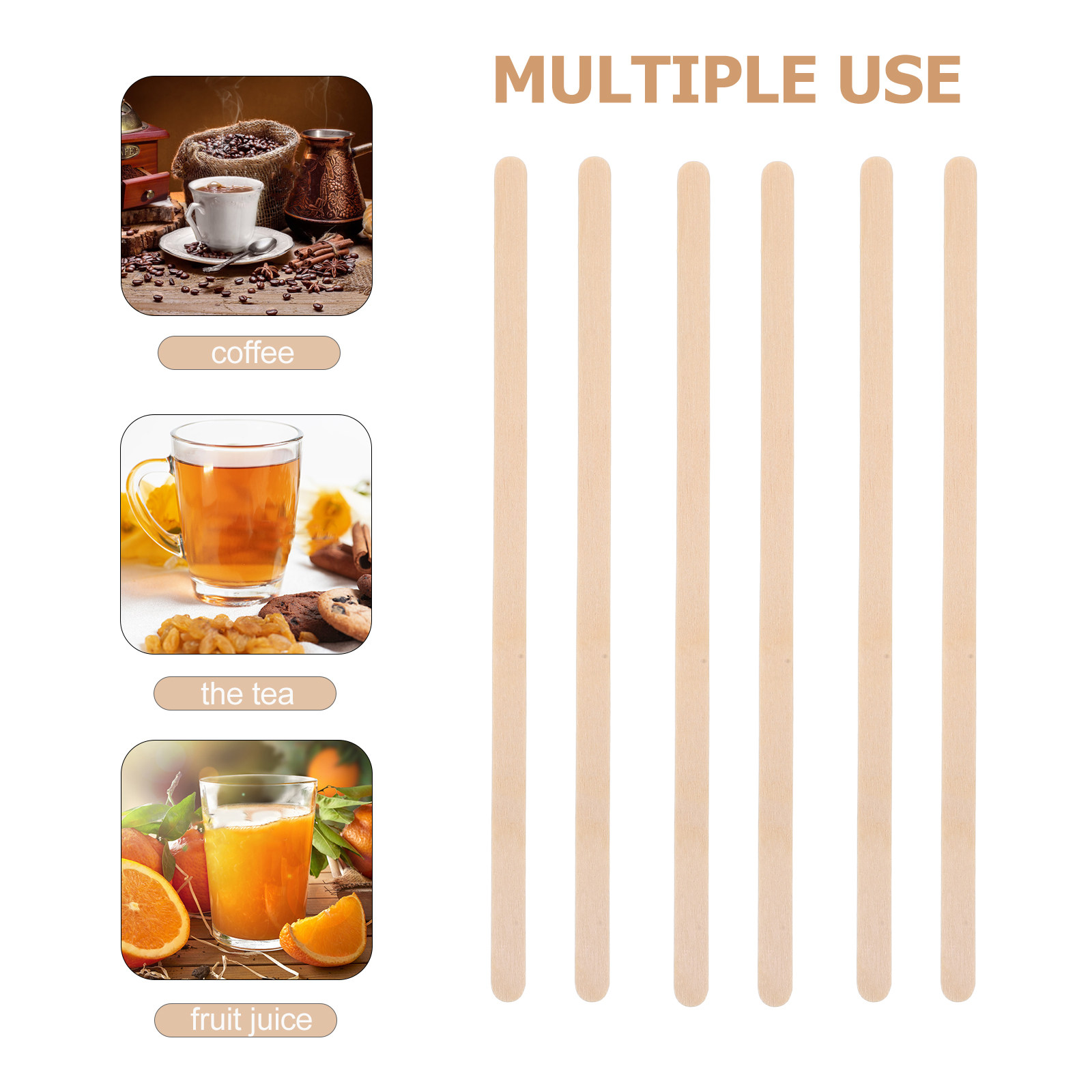1000 Buah Pengaduk Kopi Kayu R - Coffee Tea Drink ulasan dan harga