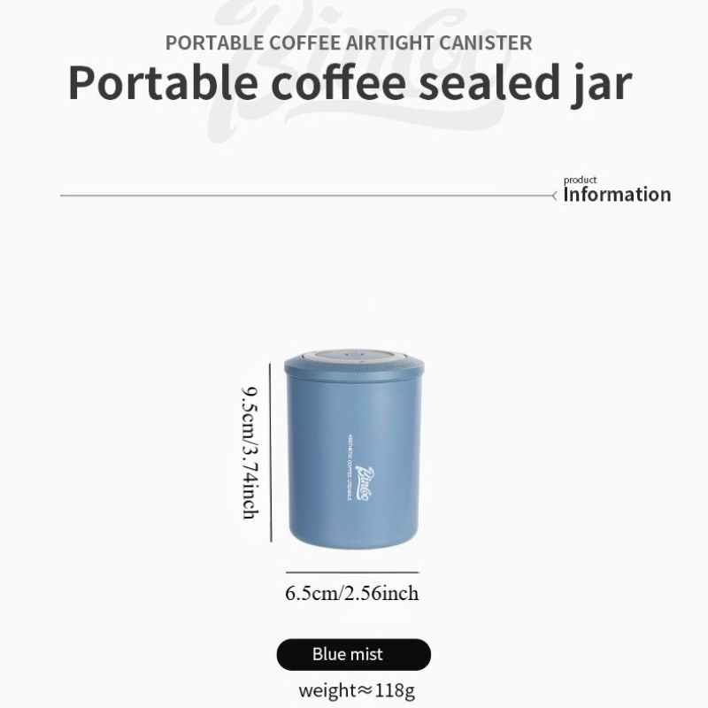 Toples Kopi Kedap Udara Bincoo - Coffee Tea And Bean ulasan dan harga