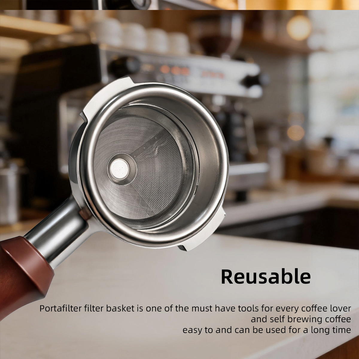 Keranjang Filter 58mm, Keranja - Coffee Tamper Leveler ulasan dan harga